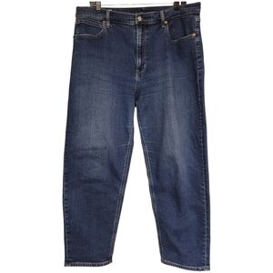 Gap Taper High Rise Jeans Womens Size 16 Regular 35W / 26" Inseam